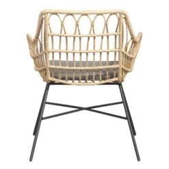 Le Sud Loungestoel Grimaud - Zwart/naturel - 82x70x67 Cm 8 Le Sud Loungestoel Grimaud - Zwart/naturel - 82x70x67 Cm -Geselecteerde Tuinmeubelwinkel 50105173 0900