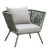 Loungestoel Almeria - Olijfgroen - 75x89x75 Cm -Geselecteerde Tuinmeubelwinkel 50105177