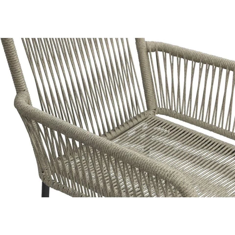 Terrasstoel Gerona - Naturel/antraciet 7 Terrasstoel Gerona - Naturel/antraciet - Afbeelding 5