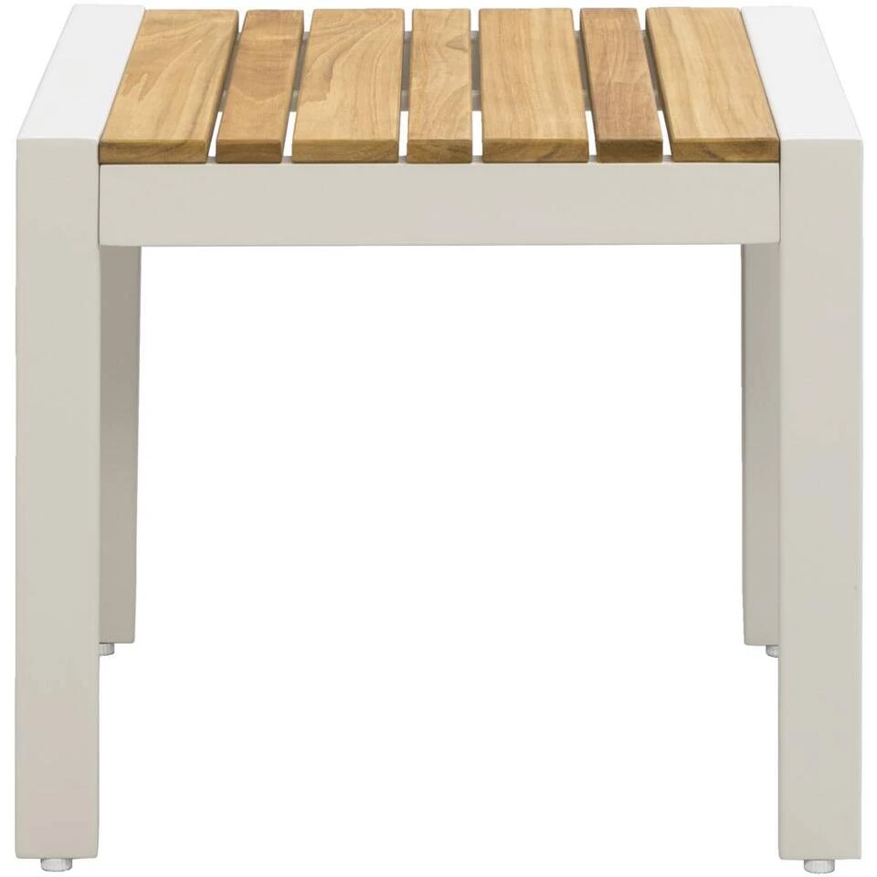 Bijzettafel Biarritz - Zand/naturel - 45x50x50 Cm 4 Bijzettafel Biarritz - Zand/naturel - 45x50x50 Cm - Afbeelding 2