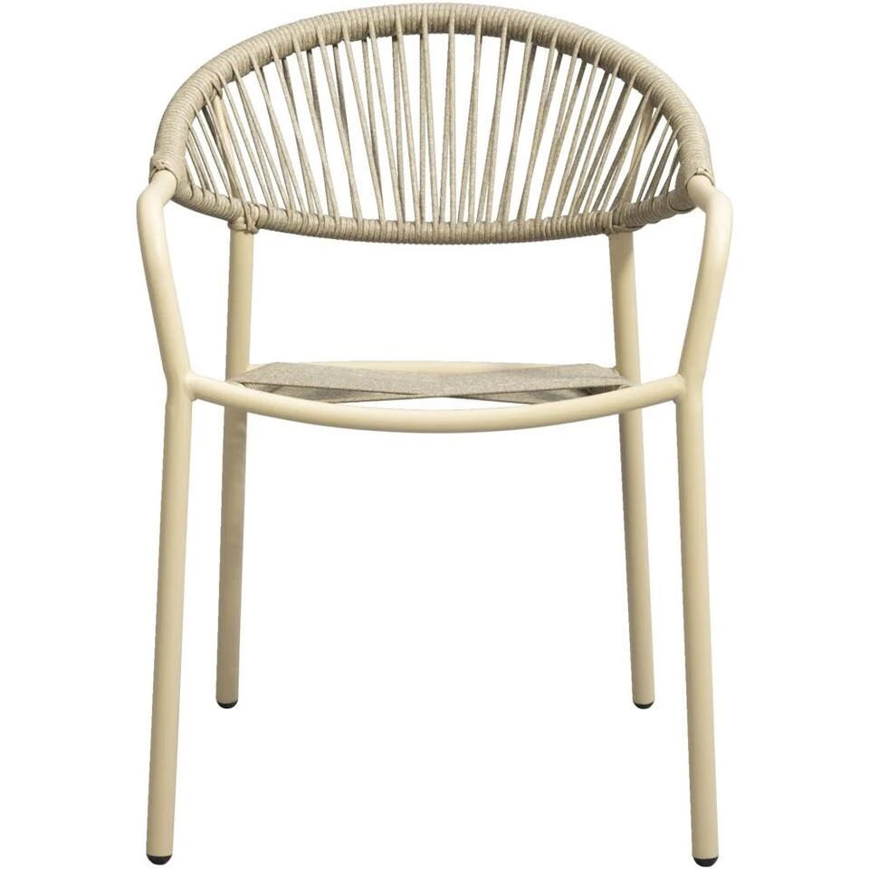 Terrasstoel Palamos - Naturel/zand 4 Terrasstoel Palamos - Naturel/zand - Afbeelding 2