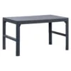 Keter Allibert Verstelbare Tafel Lyon - Grijs - 116x71,5x40/66 Cm 2 Keter Allibert Verstelbare Tafel Lyon - Grijs - 116x71,5x40/66 Cm -Geselecteerde Tuinmeubelwinkel 50151012