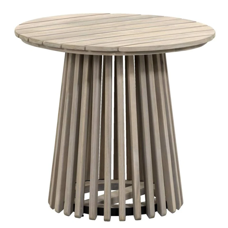 Bijzettafel Saône - Acacia/greywash - 45xØ50 Cm 4 Bijzettafel Saône - Acacia/greywash - 45xØ50 Cm - Afbeelding 2