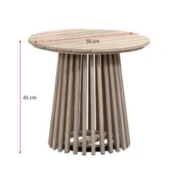 Bijzettafel Saône - Acacia/greywash - 45xØ50 Cm 13 Bijzettafel Saône - Acacia/greywash - 45xØ50 Cm -Geselecteerde Tuinmeubelwinkel 50153059 9096