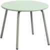 Bijzettafel Montreal - Groen/metaal - 40xØ50 Cm -Geselecteerde Tuinmeubelwinkel 50155303