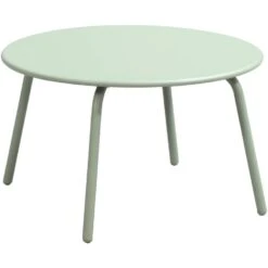 Bijzettafel Montreal - Groen/metaal - 36xØ60 Cm