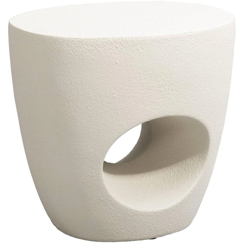 Tuinbijzettafel Corfu - Zand - 46x50x40 Cm 4 Tuinbijzettafel Corfu - Zand - 46x50x40 Cm - Afbeelding 2