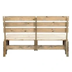 Palletbank Lucca Modulair - Greywash - 120x93,5x76,5 Cm -Geselecteerde Tuinmeubelwinkel 50203090 0900