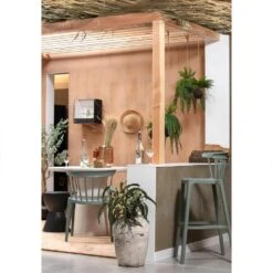 WOOOD Bliss Barstoelen Buiten - Kunststof - Groen - Set Van 2 -Geselecteerde Tuinmeubelwinkel 50cccc77bf8e450f9a6c359db865a31e