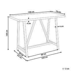 TALAMONE - Tuintafel - Lichthout/Grijs - 140 X 70 Cm - Vezelcement 12 TALAMONE - Tuintafel - Lichthout/Grijs - 140 X 70 Cm - Vezelcement -Geselecteerde Tuinmeubelwinkel 52ca4fa146fb4e95944f76cb77591c2d