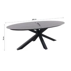 Scotland Ovale Tuintafel Centostone 220 X 115 Cm. - Marmerlook Wit -Geselecteerde Tuinmeubelwinkel 55c0aa9dbfb24d1db3b8b6c9cc1f3ce4