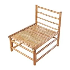 CERRETO - 1-zits Module - Wit - Bamboe -Geselecteerde Tuinmeubelwinkel 5b1cc9502a9f47c08d3a1cb8a9e70647