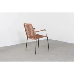 VDG Set Van 6 - Denver Rope Stapelbare Stoel - Terracotta -Geselecteerde Tuinmeubelwinkel 5e34546c913a4d4f892ad17f66bbf6b9