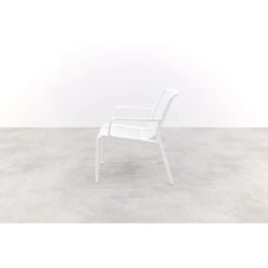 Stripe Loungestoel - Wit -Geselecteerde Tuinmeubelwinkel 6061499e3093429a899ee47669711767
