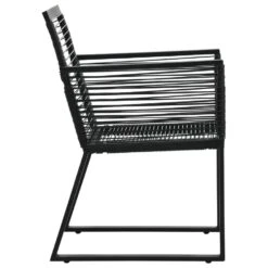 VidaXL Tuinstoelen 2 St PVC-rattan Zwart Overig -Geselecteerde Tuinmeubelwinkel 608d5be3d2e34f779d67455b0f1e9ad6
