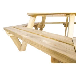 Sens-Line - Bodin Boombank - 227x227x88cm - Hout -Geselecteerde Tuinmeubelwinkel 633191578fe4423395735ea818b8ea7a