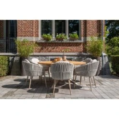 Taste Eva Tuinstoel (1 Stuk) - Latte -Geselecteerde Tuinmeubelwinkel 63582424093f40ae802ed0c0410a00d8