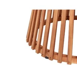 AGELLO - Tuintafel - Lichthout - ⌀ 120 Cm - Acaciahout -Geselecteerde Tuinmeubelwinkel 668503efbc7c43da858994011a81dc23