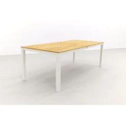 Hartman Sonata Tuintafel 220x100 Cm. - Teak - Wit -Geselecteerde Tuinmeubelwinkel 6736ae1c4de249528b386a4b961def3f