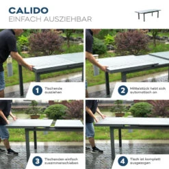 Merkloos HOME DELUXE CALIDO Tuintafel -Geselecteerde Tuinmeubelwinkel 687f15824d2b44b9958a59f98cc9e934