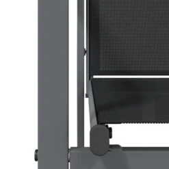 VidaXL - Tuinstoel - Zwart - Staal - 4 Stuks -Geselecteerde Tuinmeubelwinkel 68cc9fb37277456788ee5ed9653c4898