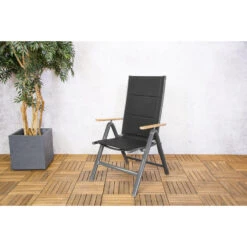 Sens-Line - Pisa Verstelbare Stoel - 65x62x110 - Aluminium -Geselecteerde Tuinmeubelwinkel 6a0e92ff2fd348099b630eb1cfaa8fcf