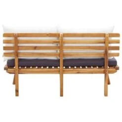 VidaXL Tuinbank Met Kussens 115 Cm Massief Acaciahout -Geselecteerde Tuinmeubelwinkel 6ca6be32d3bc4b7daf4e334386855916