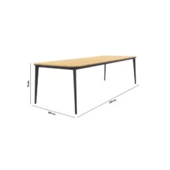 Vdgarde Premium Alaska Tuintafel - Teak/alu - Antraciet - 270x100 Cm 17 Vdgarde Premium Alaska Tuintafel - Teak/alu - Antraciet - 270x100 Cm -Geselecteerde Tuinmeubelwinkel 6d05ac595b074a7c8144696585f69af9