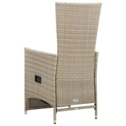 VidaXL - Tuinstoelen - Beige - Poly Rattan - 2 Stuks - Met Kussens -Geselecteerde Tuinmeubelwinkel 6d6e549812d844fcb4f9b781adc32568
