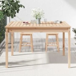 VidaXL - Tuintafel - Bruin - Grenenhout - 121 X 82.5 X 76 Cm 12 VidaXL - Tuintafel - Bruin - Grenenhout - 121 X 82.5 X 76 Cm -Geselecteerde Tuinmeubelwinkel 6ecc4d0701f841b28d4951bee5df0672