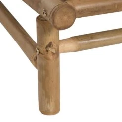 TODI - Fauteuil Set Van 2 - Lichthout/Taupe - Bamboe -Geselecteerde Tuinmeubelwinkel 702a1069d6c446ef9d918baf84d4c851