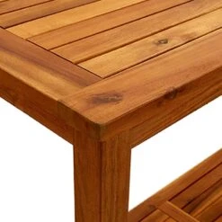 VidaXL - Wandtafel - Bruin - Acaciahout - 110 X 40 X 75 Cm -Geselecteerde Tuinmeubelwinkel 71a391d27b1845ddbe8df672b0e92c3d