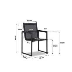 Tuinstoel Stapelbaar Textileen Grijs-antraciet Lifestyle Garden Furniture 8 Tuinstoel Stapelbaar Textileen Grijs-antraciet Lifestyle Garden Furniture -Geselecteerde Tuinmeubelwinkel 7283548001344e12b85c62e4b273700a