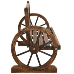 VidaXL - Tuinbank - Bruin - Vurenhout - 112 Cm -Geselecteerde Tuinmeubelwinkel 73758bada7b8455f827179b3961305d3