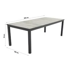 Hartman Comino Dining Tuintafel 223x105 Cm. - Keramiek/Grijs 27 Hartman Comino Dining Tuintafel 223x105 Cm. - Keramiek/Grijs -Geselecteerde Tuinmeubelwinkel 78aeee701f2944eaaa06bef9bc7b613e