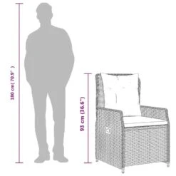 VidaXL - Tuinstoel - Bruin - Poly Rattan 23 VidaXL - Tuinstoel - Bruin - Poly Rattan -Geselecteerde Tuinmeubelwinkel 7aad1d28db994790becb99d4c7abcfe0