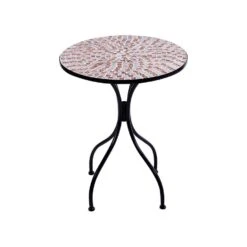 CARPINO - Tuintafel - Zwart - 60 Cm - Metaal -Geselecteerde Tuinmeubelwinkel 7f2d0bad85394de2be3032e1a47ba516