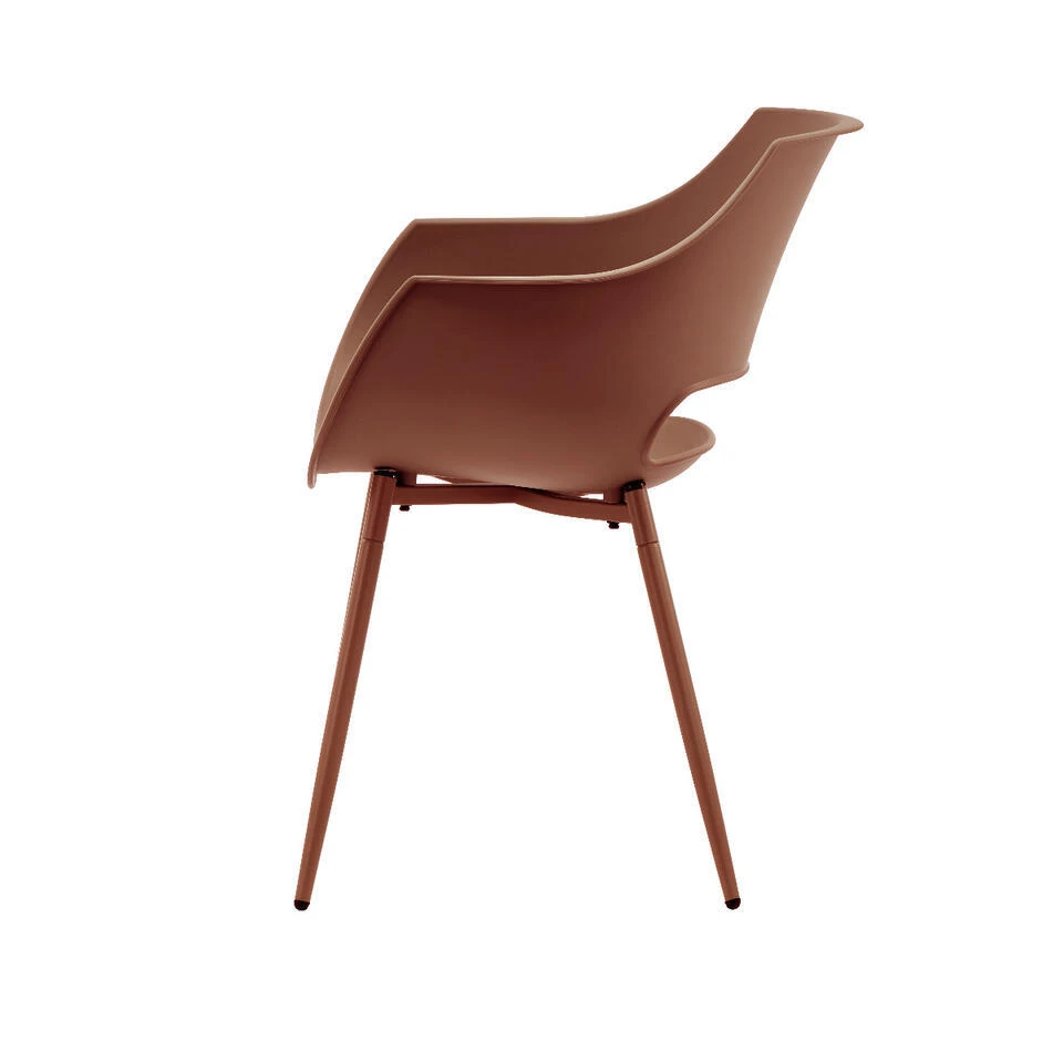 DS4U - Louis Terrasstoel - Terracotta 6 DS4U - Louis Terrasstoel - Terracotta - Afbeelding 4