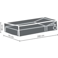 Outdoor Covers Premium Hoes - Ligbed - 40x200x75 Cm 7 Outdoor Covers Premium Hoes - Ligbed - 40x200x75 Cm -Geselecteerde Tuinmeubelwinkel 81005645 9000