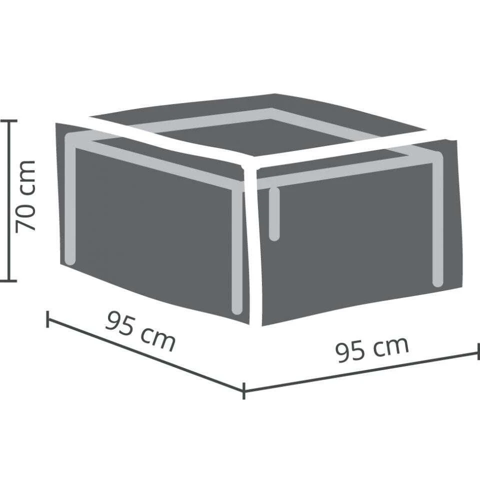 Outdoor Covers Premium Hoes - Lounge Stoel - 95x95x70 Cm 6 Outdoor Covers Premium Hoes - Lounge Stoel - 95x95x70 Cm - Afbeelding 4