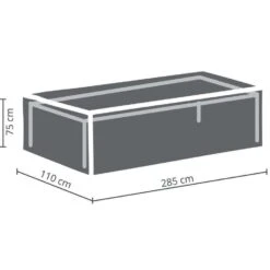 Outdoor Covers Premium Hoes - Tuintafel Tot 280 Cm -Geselecteerde Tuinmeubelwinkel 81015919 0400