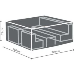 Outdoor Covers Premium Hoes - Loungeset S - 200x150x75 Cm 11 Outdoor Covers Premium Hoes - Loungeset S - 200x150x75 Cm -Geselecteerde Tuinmeubelwinkel 81015923 0200