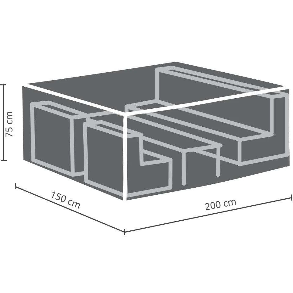 Outdoor Covers Premium Hoes - Loungeset S - 200x150x75 Cm 7 Outdoor Covers Premium Hoes - Loungeset S - 200x150x75 Cm - Afbeelding 5