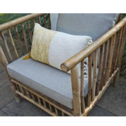 Exotan Bamboe Stoel - Bruin - 70x81x88 Cm -Geselecteerde Tuinmeubelwinkel 81016960 0102