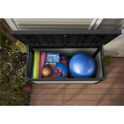 Keter Opbergbox Denali 570L - Grijs - 152x73x70 Cm -Geselecteerde Tuinmeubelwinkel 81019844 0004