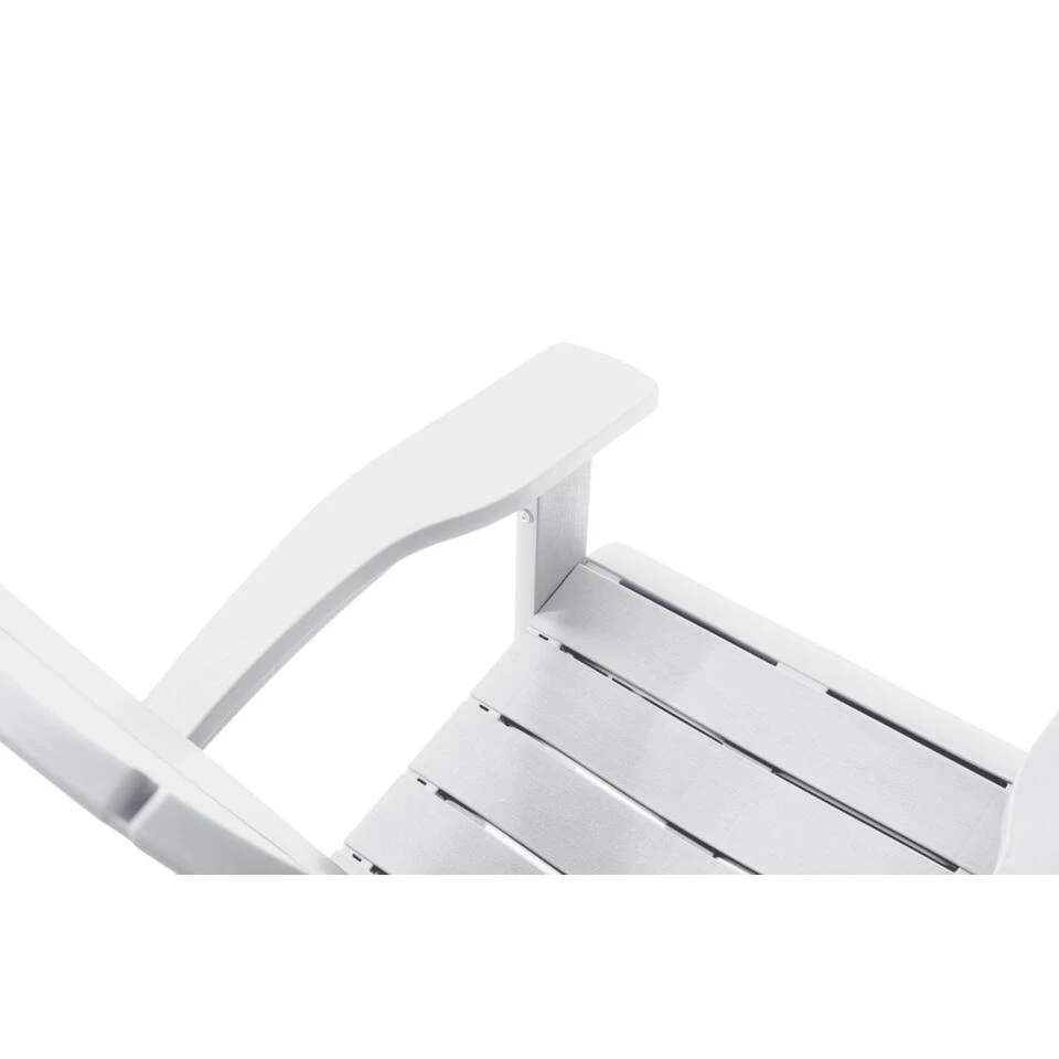 Keter Troy Adirondack Tuinstoel - 81x80x96,5cm - Wit 7 Keter Troy Adirondack Tuinstoel - 81x80x96,5cm - Wit - Afbeelding 5