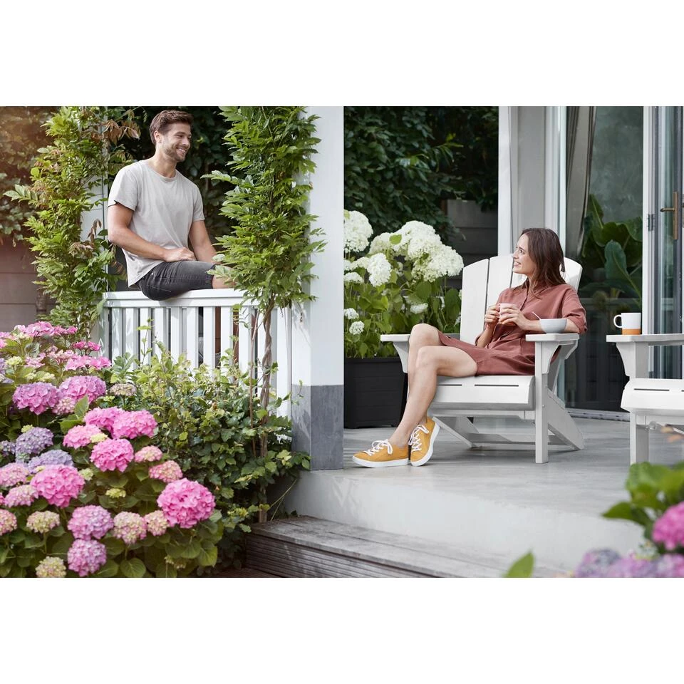 Keter Troy Adirondack Tuinstoel - 81x80x96,5cm - Wit 9 Keter Troy Adirondack Tuinstoel - 81x80x96,5cm - Wit - Afbeelding 7