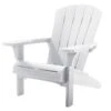 Keter Troy Adirondack Tuinstoel - 81x80x96,5cm - Wit -Geselecteerde Tuinmeubelwinkel 81026433