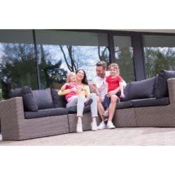 Outdoor Covers Premium Loungesethoes L-vorm 280Lx230R - Grijs 15 Outdoor Covers Premium Loungesethoes L-vorm 280Lx230R - Grijs -Geselecteerde Tuinmeubelwinkel 81029506 0600