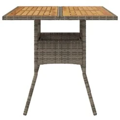 VidaXL - Tuintafel Met Acaciahouten Blad - Grijs - Poly Rattan - 80 X 80 X 75 Cm 16 VidaXL - Tuintafel Met Acaciahouten Blad - Grijs - Poly Rattan - 80 X 80 X 75 Cm -Geselecteerde Tuinmeubelwinkel 8251a80f92ca4eccb3b1ffa7ffb6a0a4